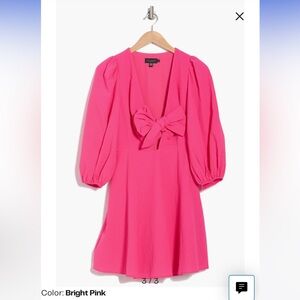 Ted Baker Bright Pink Dress with Bow